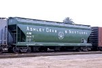 Ashley Drew & Northern covered hopper #3002